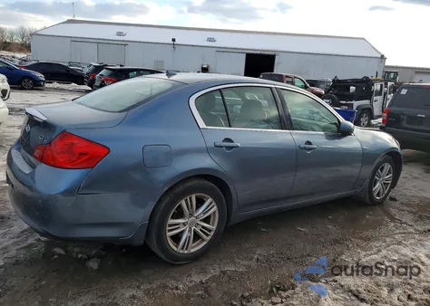 2010 Infiniti G37 z USA, uszkodzony, nr VIN JN1CV6AR8AM461541